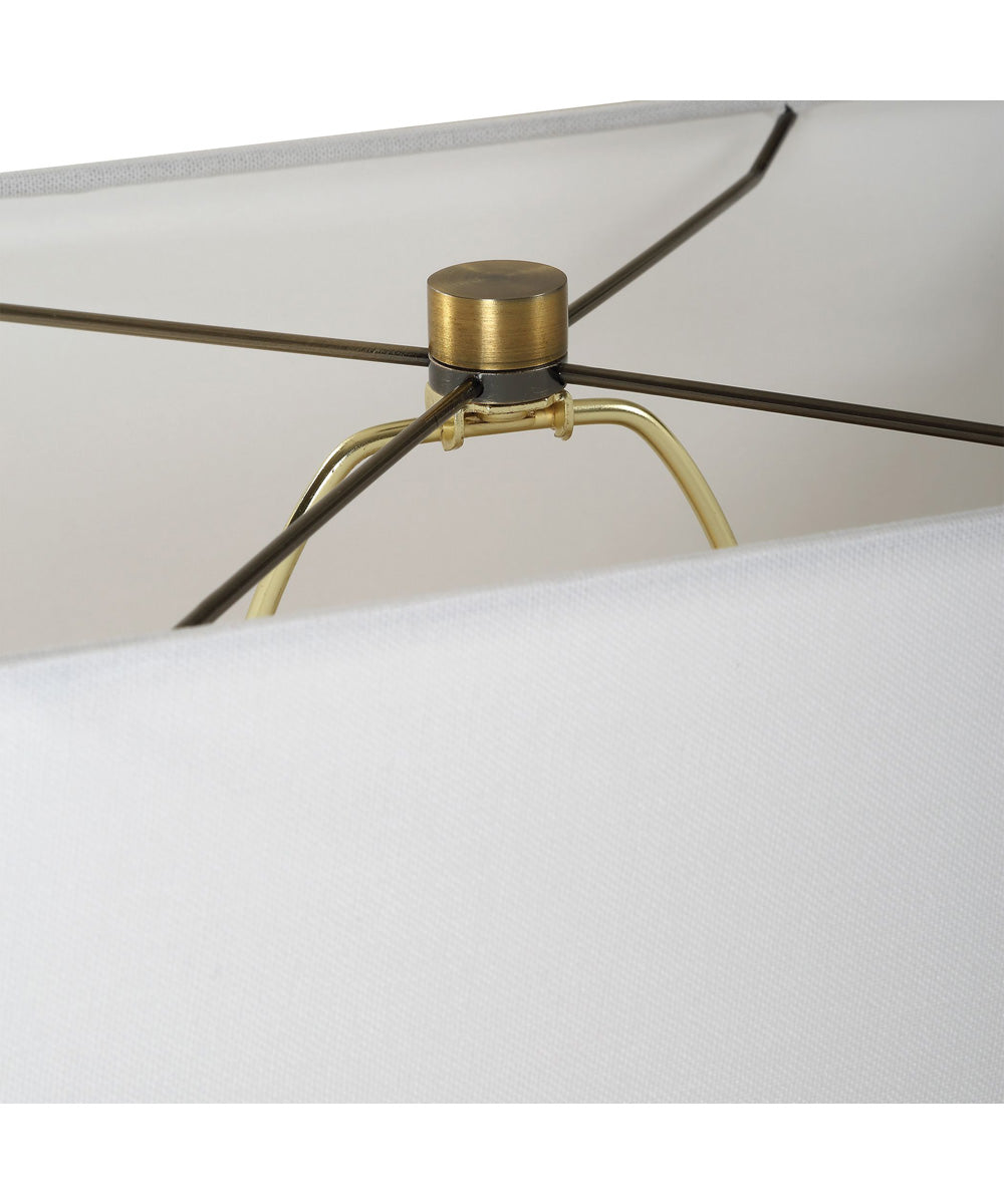 Basalt Black Stone Table Lamp