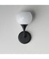 Neve 1-Light Wall Scone Black