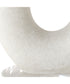 Feamelo Ivory Stone Candleholders, Set of 2
