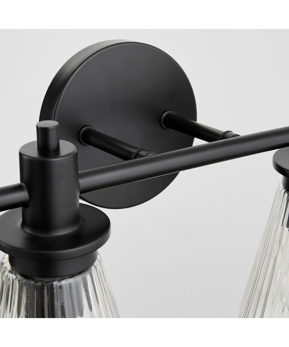 Lawton 4-light Bath Vanity Light Matte Black