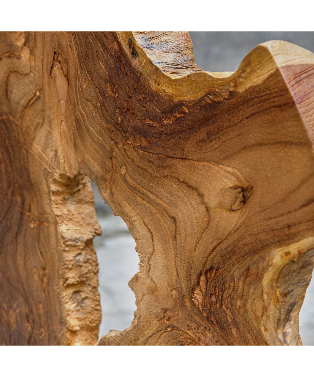 Bahati Wood Natural Sculpture