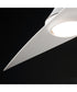 Surf 56 inch 2-Blade Marine Grade Fan w LED Matte White
