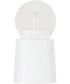 Pratt 1-Light Sconce Matte White