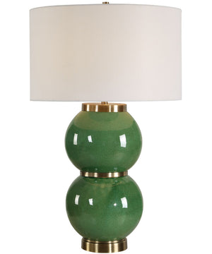 Banner Green Spheres Table Lamp