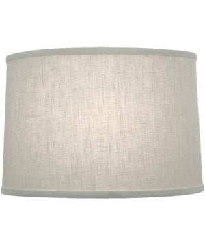 14x15x9 Cream Aberdeen Drum Hardback Lampshade