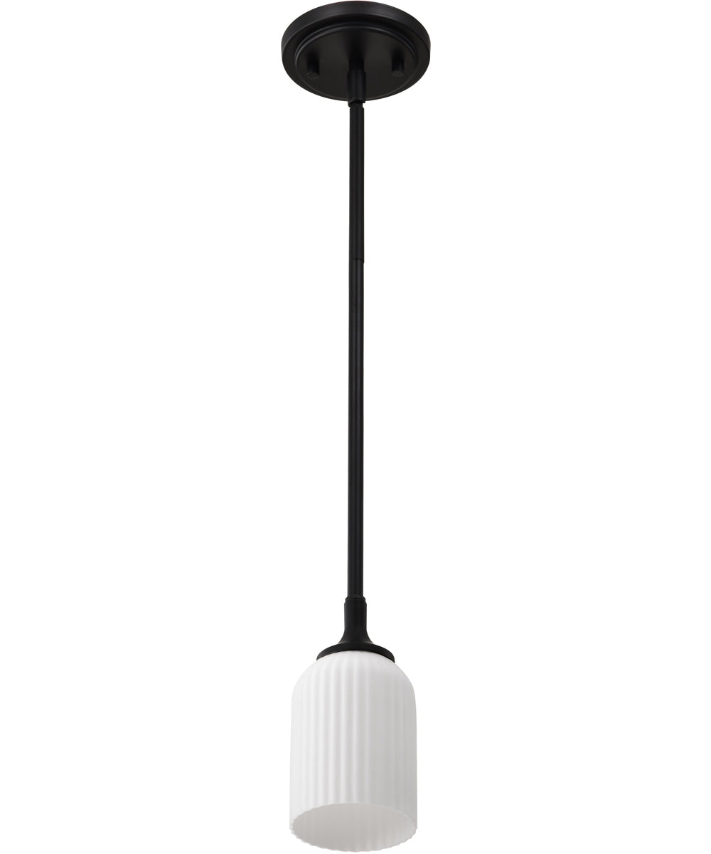 Solara 1-Light Pendant Matte Black