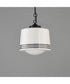 Eureka 1-Light Pendant Black