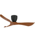 Keanu Hugger 56 inch Hugger Fan Black / Walnut