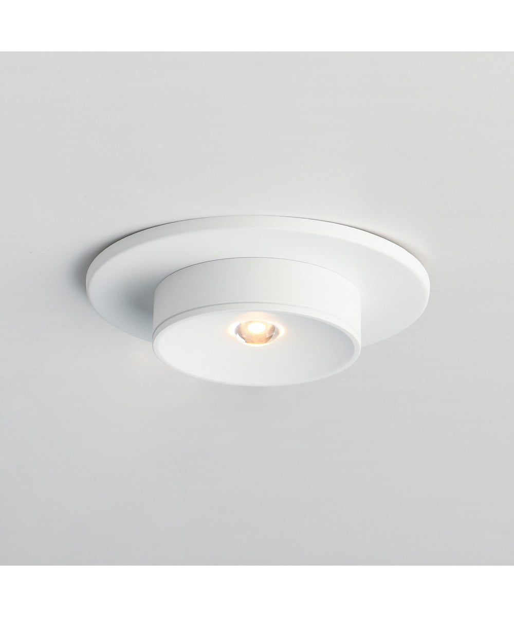 Caldera LED Flush Mount White