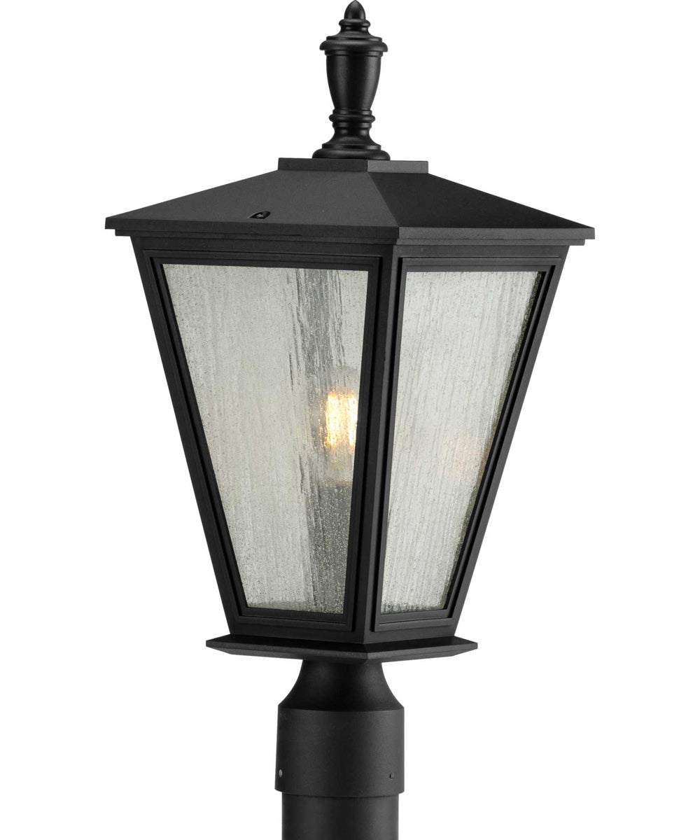 Cardiff 1-Light Post Lantern with DURASHIELD Textured Black