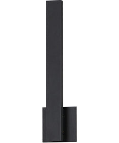 Alumilux Line 5CCT 18 inch LED Outdoor Wall Sconce Black