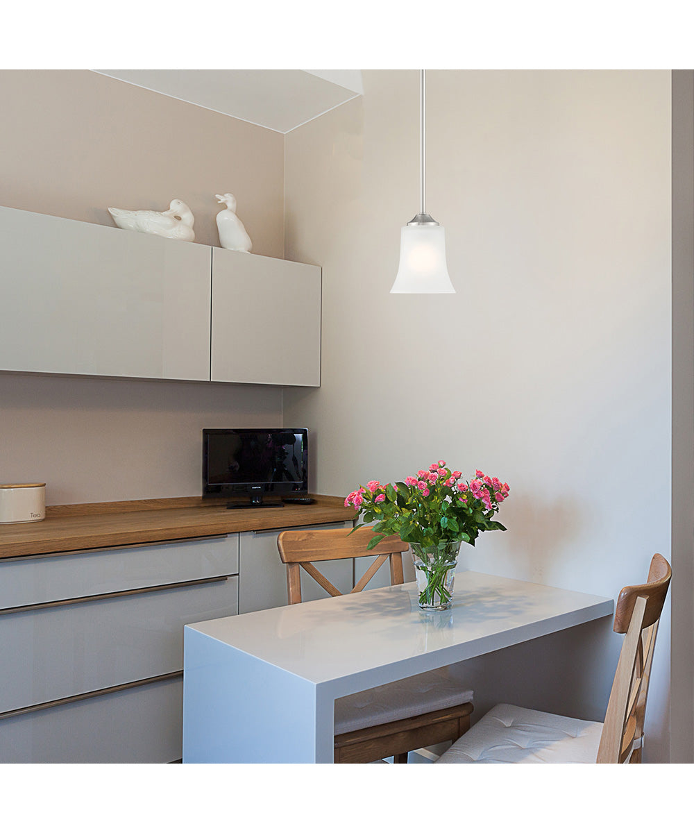 Bronson 1 Light Pendant Brushed Nickel