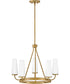 Selma 5-Light Medium Single Tier in Gold