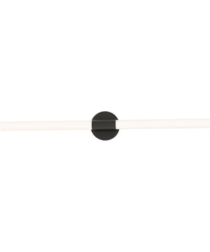 Tubi 36 inch 5CCT LED Bath Bar Black
