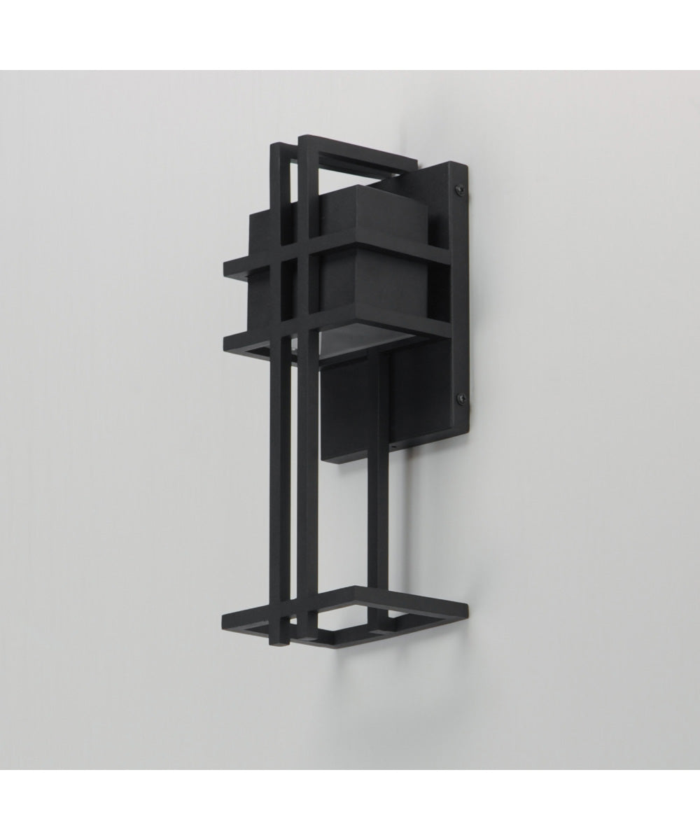 Prairie 13 inch LED Outdoor Wall Sconce Black