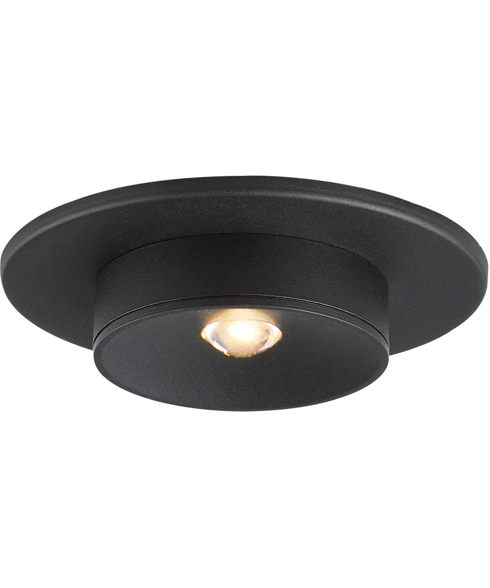 Caldera LED Flush Mount Black