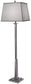 63"H Black Nickel Signature by Stiffel Floor Lamp, 3-Way