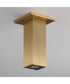 Culvert 7.5 inch LED Indoor Flush Mount Natural Aged Brass