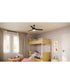 Nolyn 52 in. 3-Blade Modern LED Ceiling Fan Matte Black