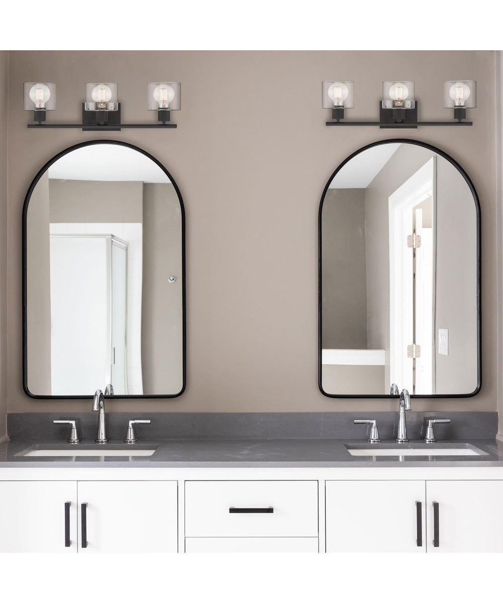 Vibrato 3 Light Vanity Matte Black