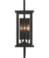 Jordan 3-Light Outdoor Lighting Textured Black