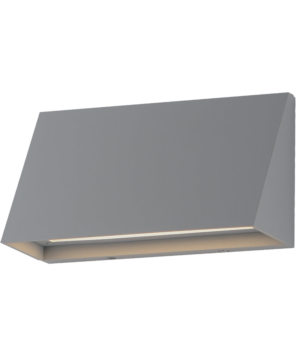 Pathfinder Wide LED Wall Sconce - 5CCT Silver