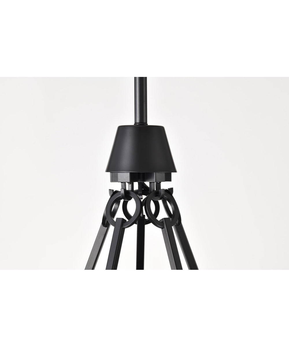 Valentine 5-Light Chandelier Black