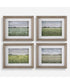 Quiet Meadows Framed Prints, Set of 4