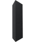 Fractal LED Outdoor Sconce Black