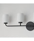 Durham 4-Light Bath Vanity Black