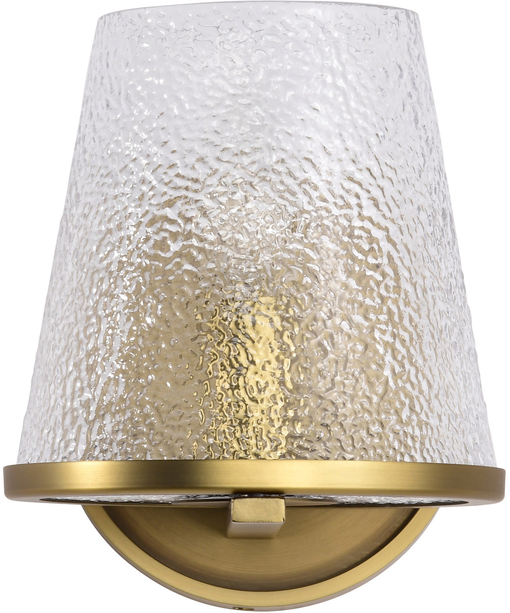 Valentine 1-Light Vanity & Wall Vintage Brass