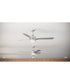 Axion I 52 in. 3-Blade Modern LED Ceiling Fan Brushed Nickel