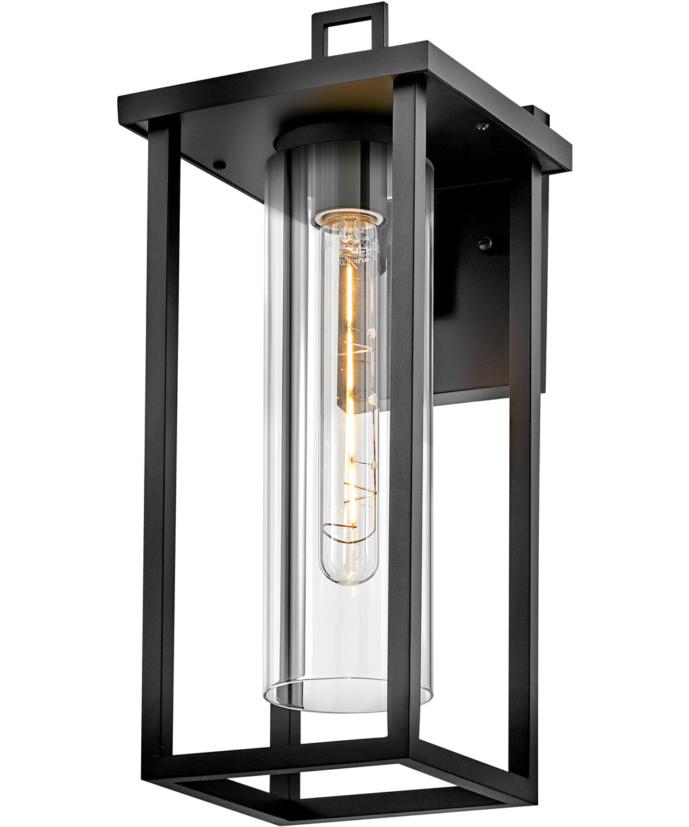 Mateo 1-Light Medium Wall Mount in Black