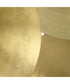 Cymbalic Round Brass Wall Art Set of 3