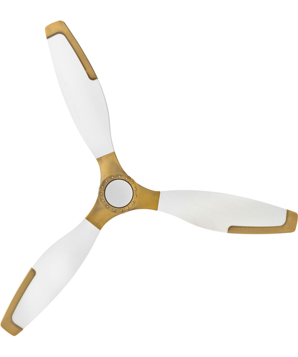 Aileron 60" LED Smart Fan Matte White