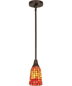 5" Wide Terra Naranja Mini Pendant