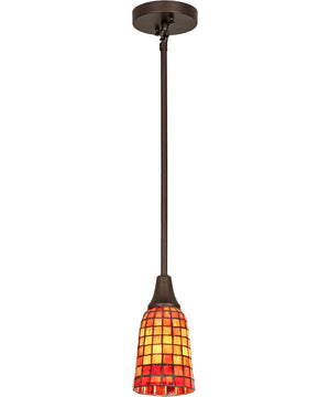 5" Wide Terra Naranja Mini Pendant