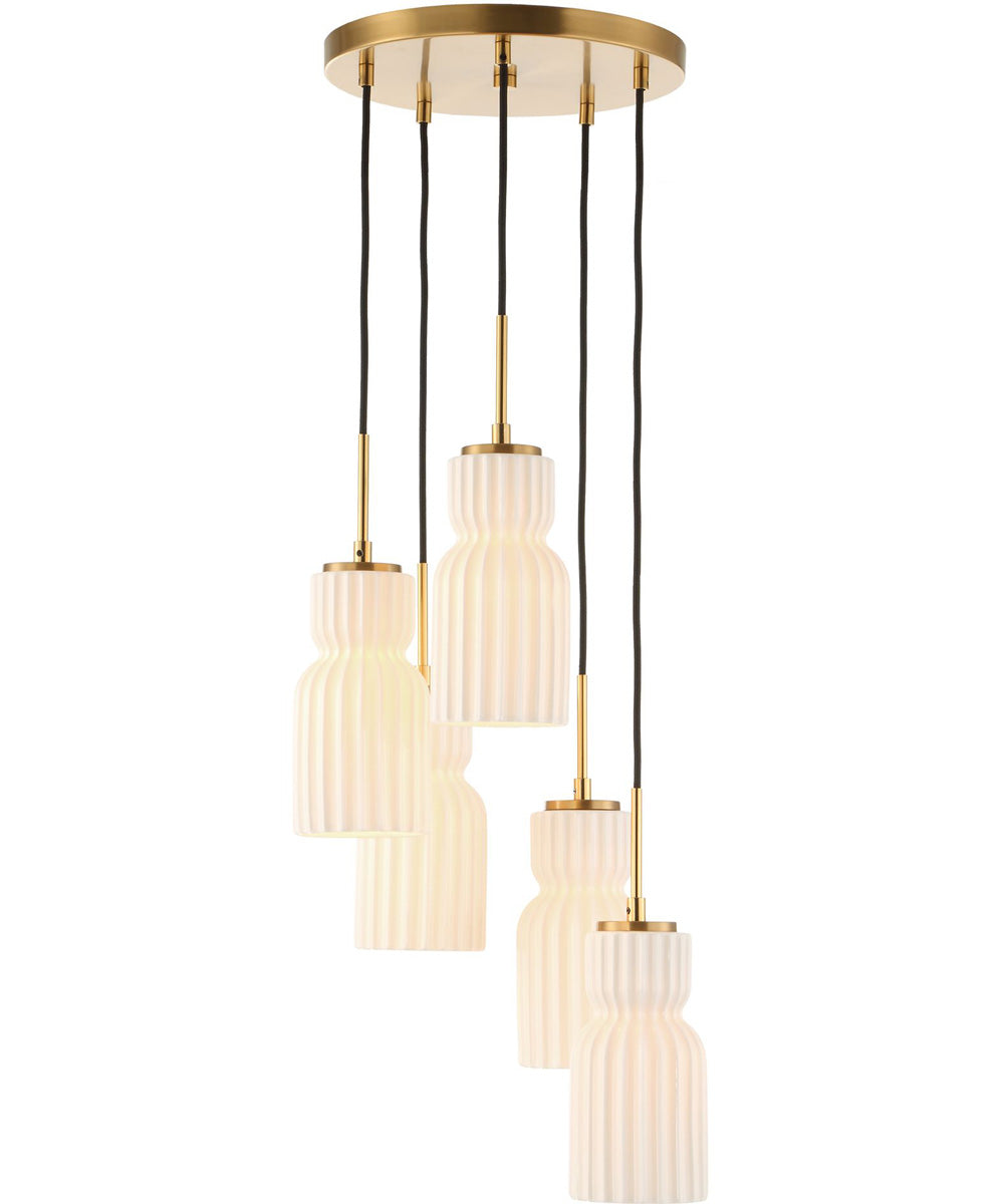 Vanier 5 Light Cluster Pendant