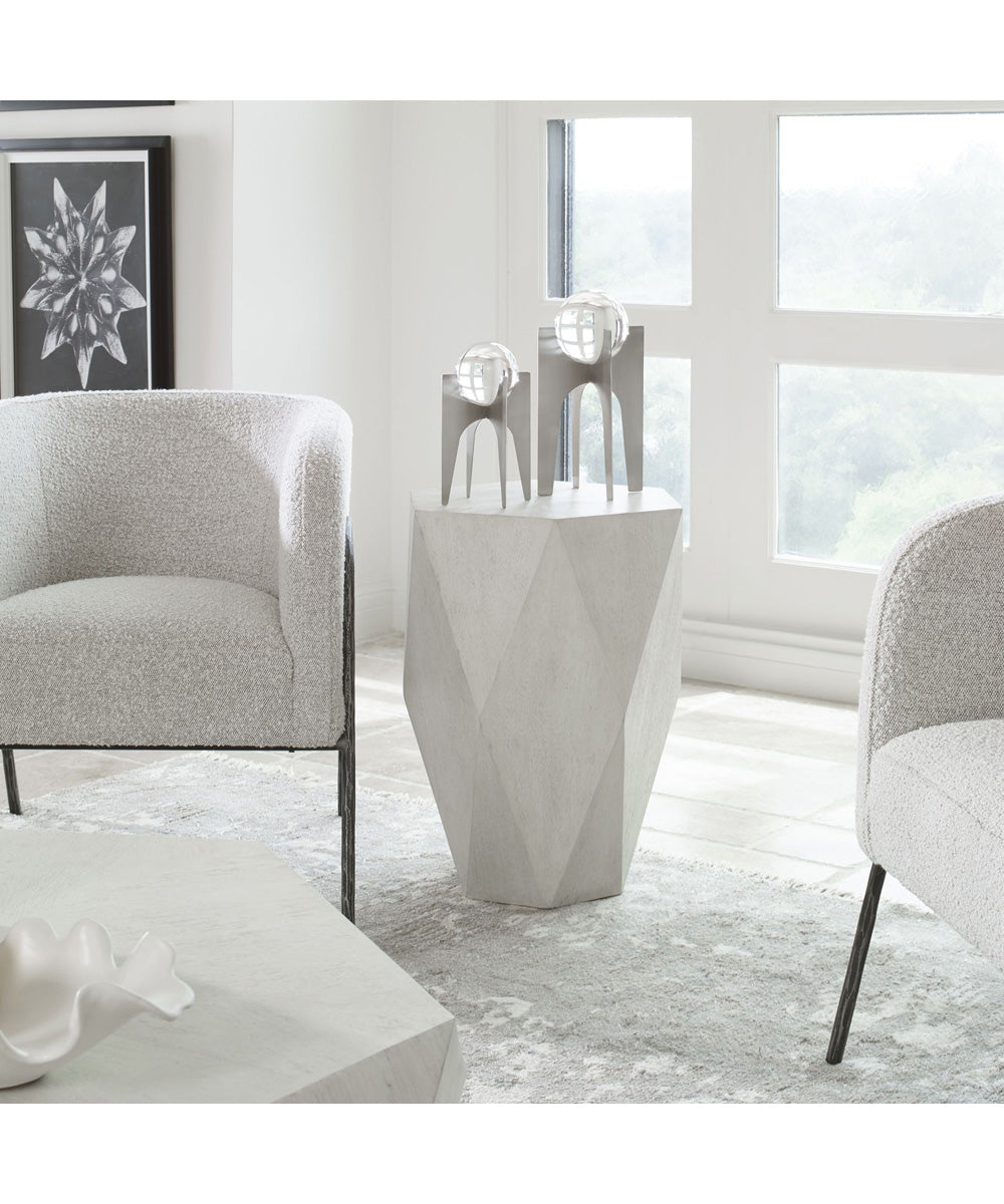 Volker White Side Table