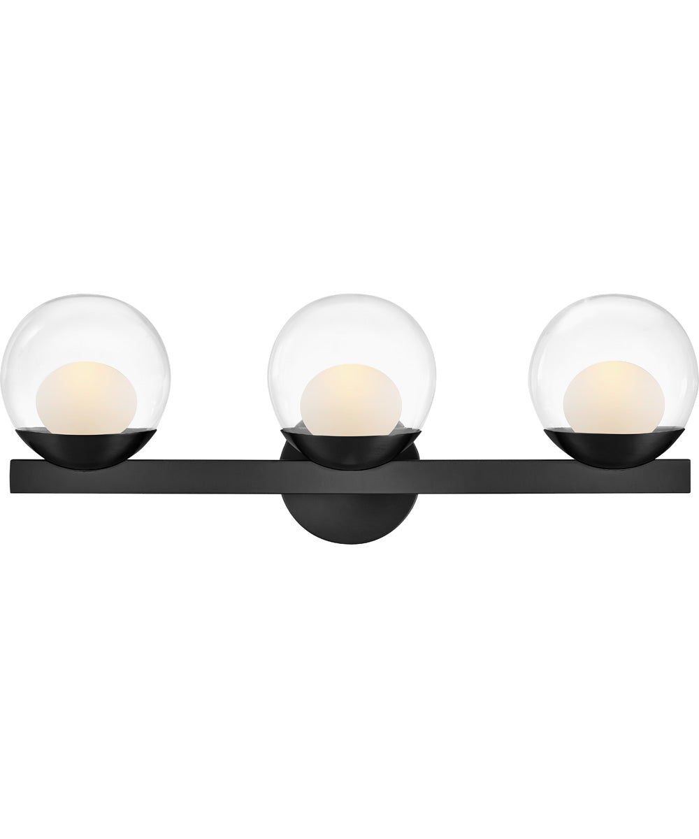 Sunni 3-Light Medium Three Light Vanity in Black