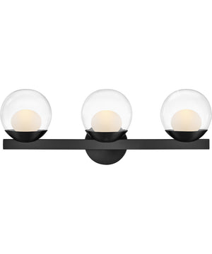Sunni 3-Light Medium Three Light Vanity in Black