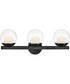 Sunni 3-Light Medium Three Light Vanity in Black