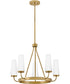 Selma 5-Light Medium Single Tier in Gold