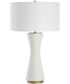 Ridgeline Matte White Table Lamp