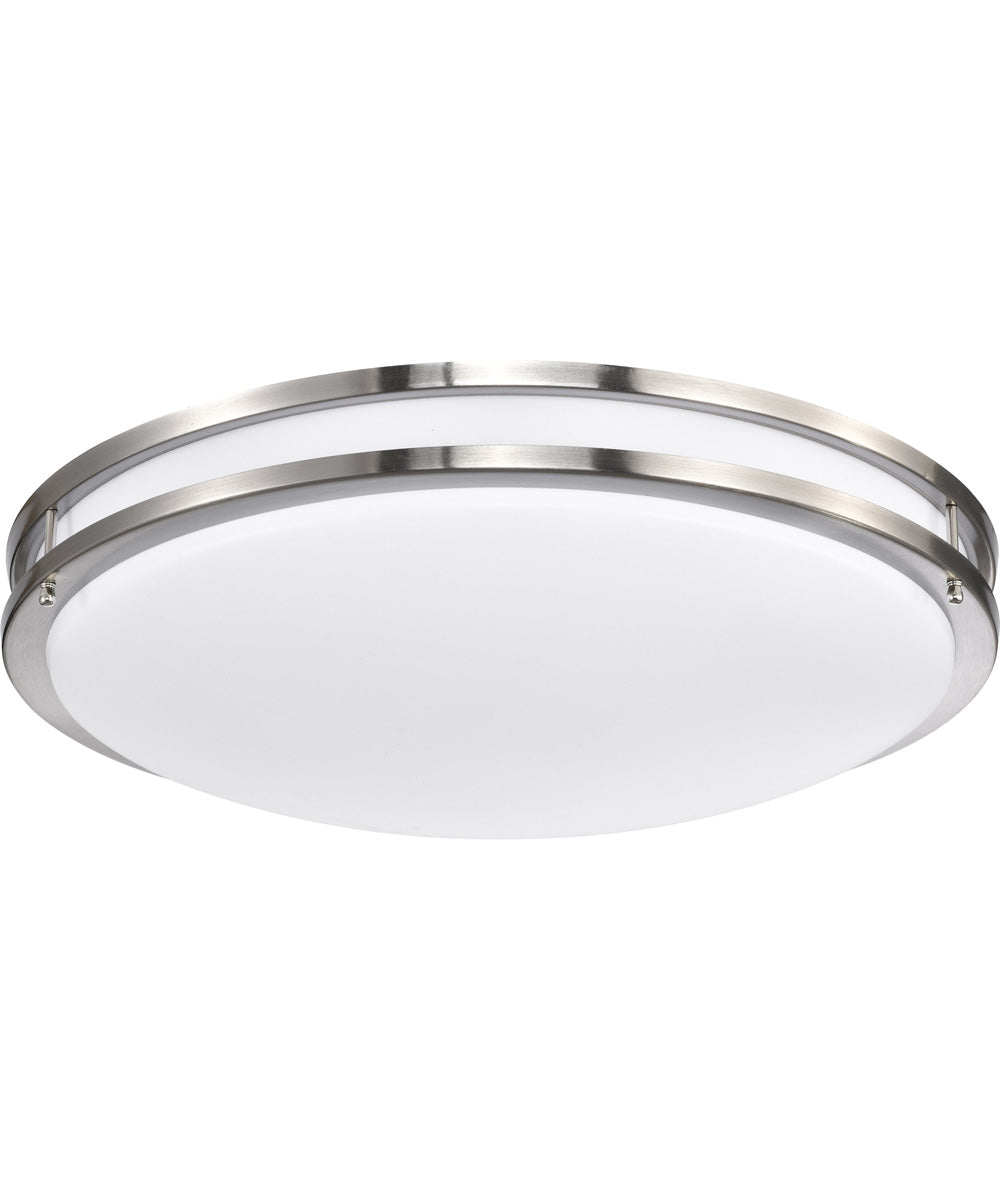 Glamour  Close-to-Ceiling Brushed Nickel