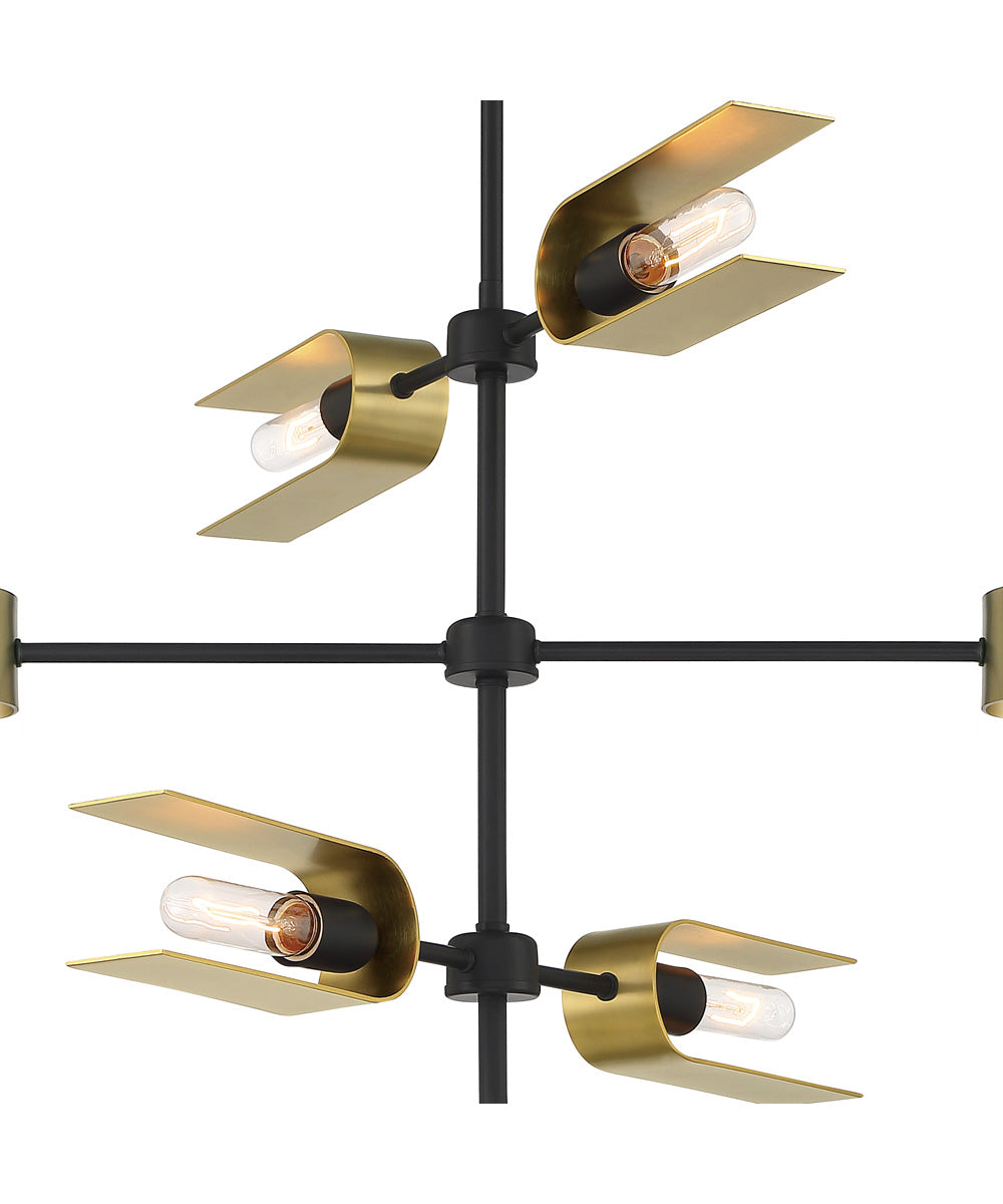 U Turn 6 Light Island Matte Black