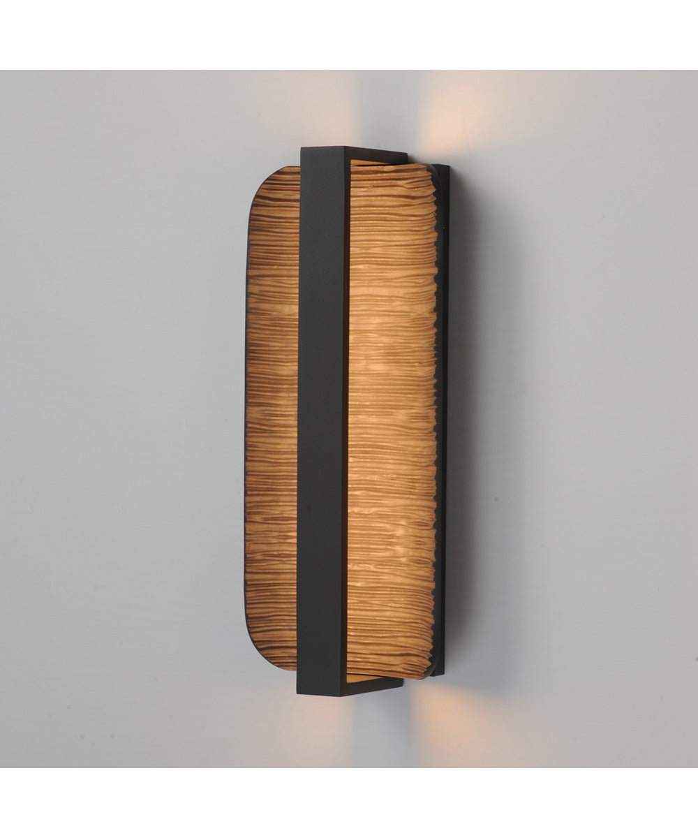 Terra 16 inch LED Outdoor Wall Sconce Architectural Bronze