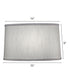 14x15x9 Global White Drum Hardback Lampshade