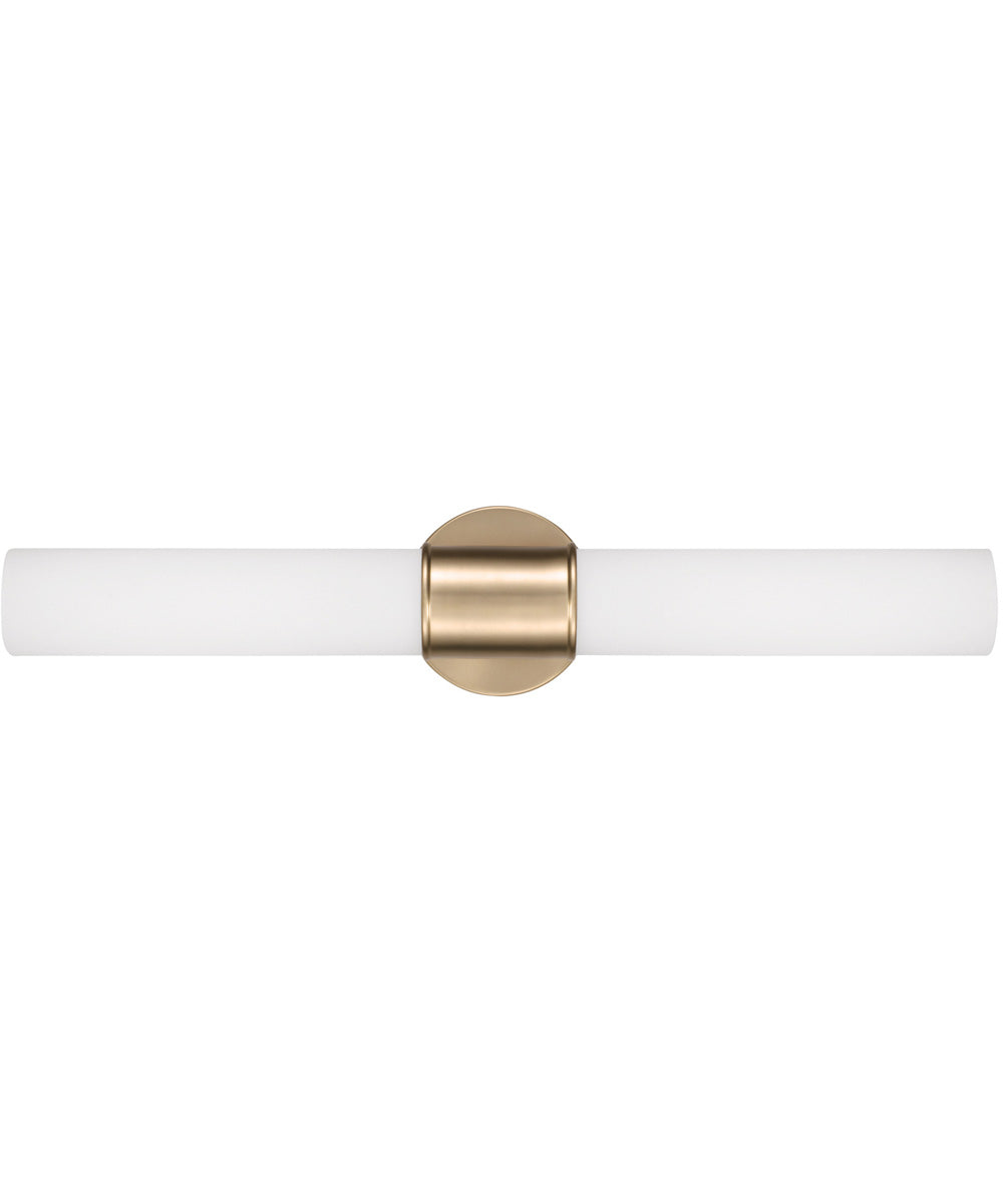Parson 2-Light Sconce Matte Brass