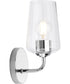Celino 1-Light Wall Sconce Polished Chrome